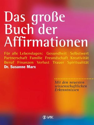 cover image of Das große Buch der Affirmationen
